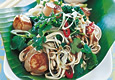 Scallops with Noodles and Oyster Sauce